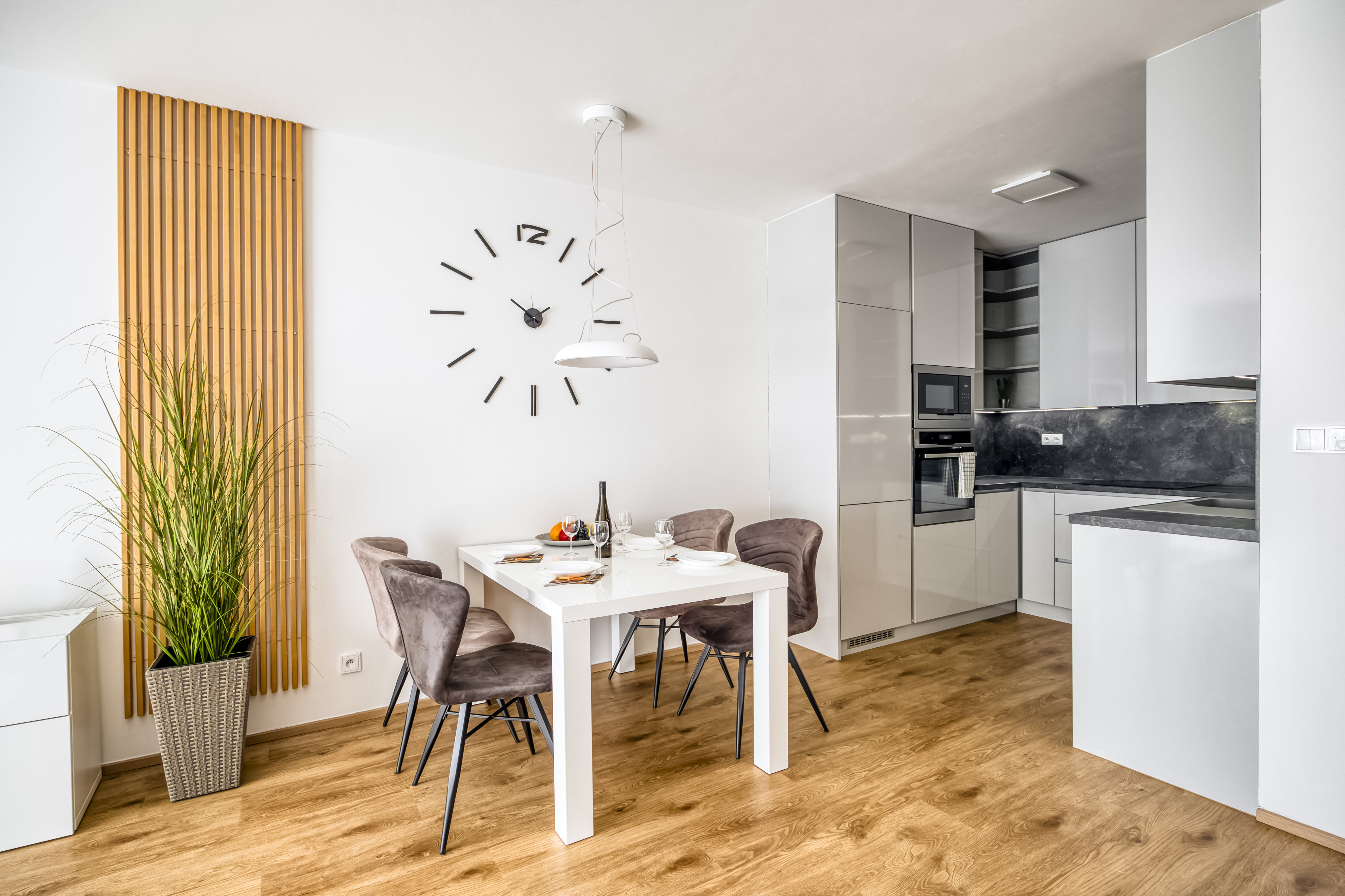 Kitchen and dining